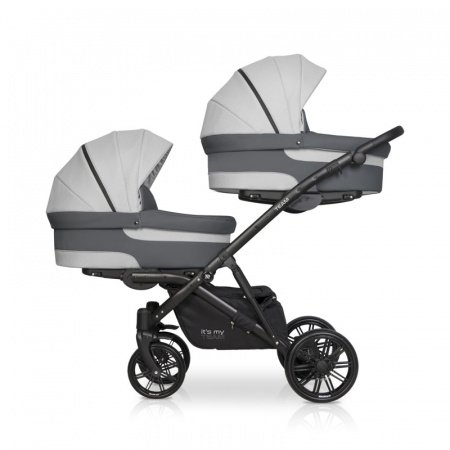 Детская коляска для двойни Riko Team 2 в 1