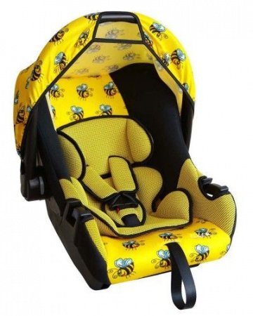 Детское автокресло Siger Art Эгида Люкс Пчелка