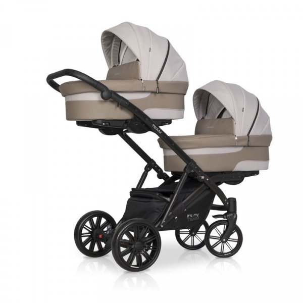 Детская коляска для двойни Riko Team 2 в 1
