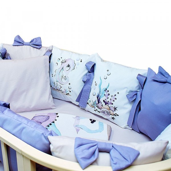 Комплект в кроватку ПОДВОДНЫЙ МИР