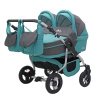 Детская коляска для двойни Bart-Plast Fenix Duo  2 в 1