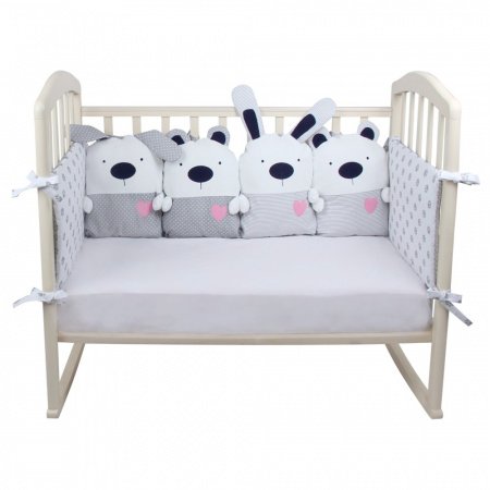 Борт в кроватку ЗВЕРУШКИ