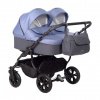 Детская коляска для двойни  Indigo Charlotte Sity Duo
