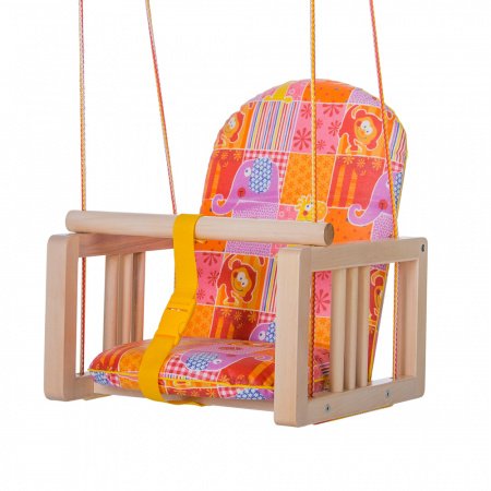 Качели подвесные с мягким сиденьем ГНОМ NEW