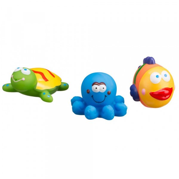 Набор игрушек для ванной МОРСКИЕ ЖИТЕЛИ (6 шт.)