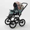 Детская коляска Adamex Porto Retro Flowers 2в1
