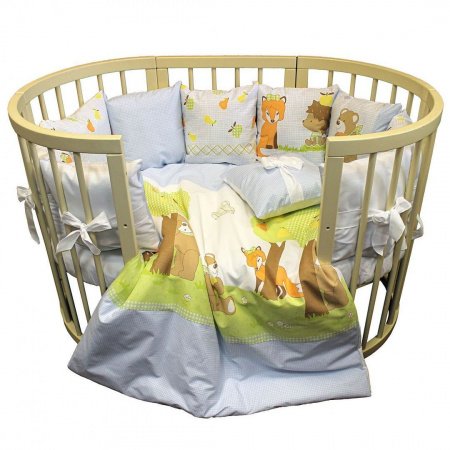 Комплект в кроватку 4 предмета L`Abeille Play