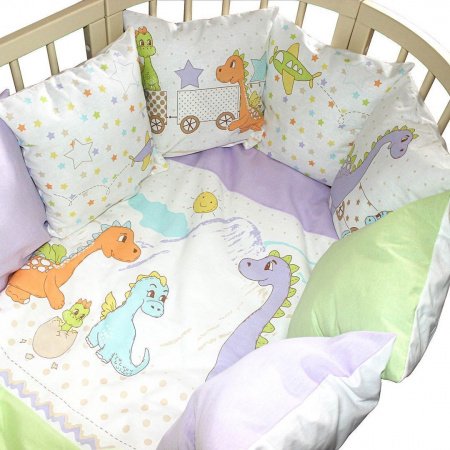 Комплект в кроватку 4 предмета L`Abeille