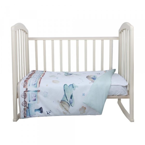 Комплект в кроватку 6 предметов ВОКРУГ СВЕТА