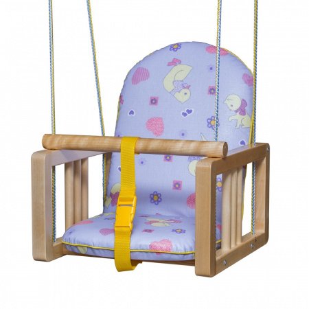 Качели подвесные с мягким сиденьем ГНОМ NEW
