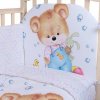 Комплект в кроватку 6 предм. МИШКА С УТОЧКОЙ