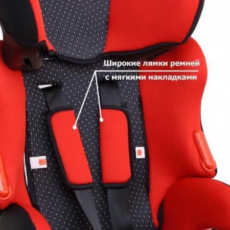 Детское автокресло Siger Космо красный