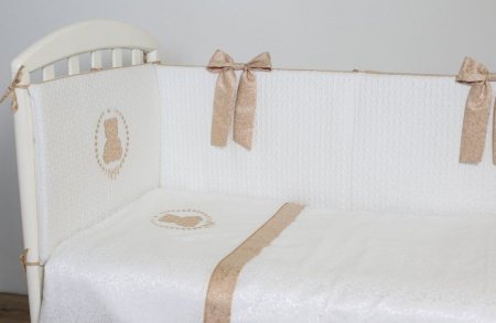 Комплект Lappetti в кроватку 6 предметов "Sweet Teddy"