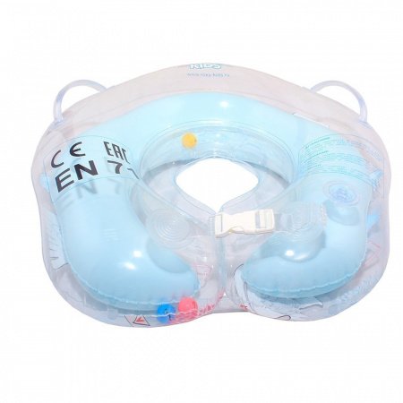 Круг для плавания FLIPPER 0+ с музыкой ЛЕБЕДИНОЕ ОЗЕРО голубой