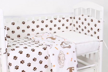 Комплект в кроватку 6 предметов Фантазия