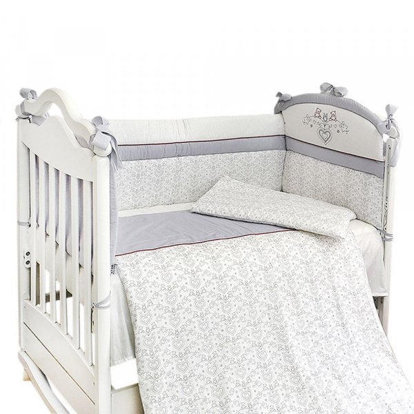 Комплект в кроватку 4 предм. ФРАНЦУЗСКИЙ