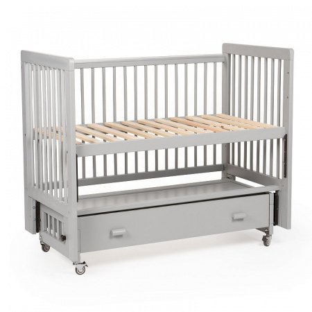 Детская кроватка Tutis Nature (с маятником и ящиком)