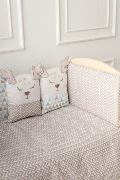 Комплект Lappetti в кроватку 6 предм. "Скандинавия"