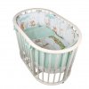 Комплект в кроватку 5 предм. ЦИРК, овал