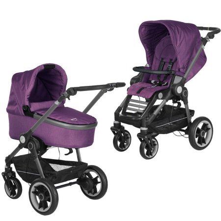 Детская Коляска TEUTONIA BeYou V4 (Elite) на шасси Graphite 2016 2 в 1