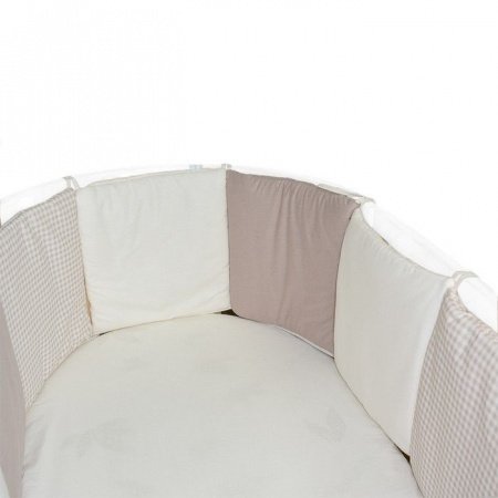 Комплект в кроватку 8 предм. КРЕМ-БРЮЛЕ овал