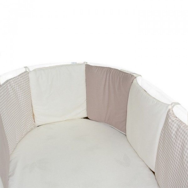 Комплект в кроватку 8 предм. КРЕМ-БРЮЛЕ овал