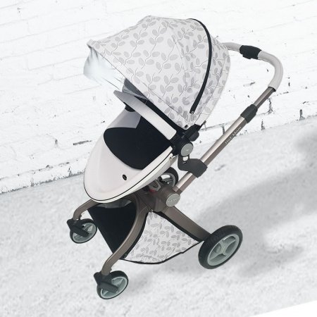 Детская коляска Hot Mom Flower Leather 2 в 1