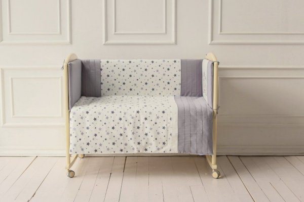 Комплект Lappetti в кроватку 6 предметов "Звездочет"