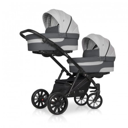 Детская коляска для двойни Riko Team 2 в 1