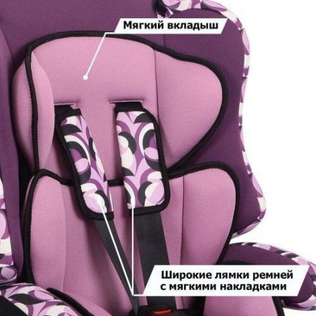 Детское автокресло Siger Art Прайм-Isofix Абстракция