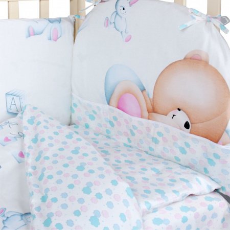 Комплект в кроватку 6 предметов ИГРУШКИ