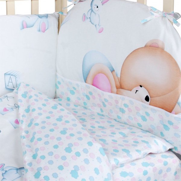 Комплект в кроватку 6 предметов ИГРУШКИ