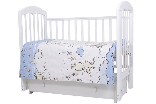 Комплект в кроватку 3 предмета Звездная ночь