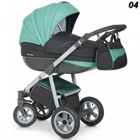 Детская коляска EXPANDER MONDO Grey Line 2 в 1