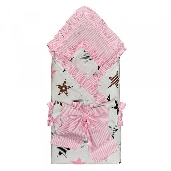 Комплект на выписку 2 предм. СЧАСТЬЕ, бязь премиум