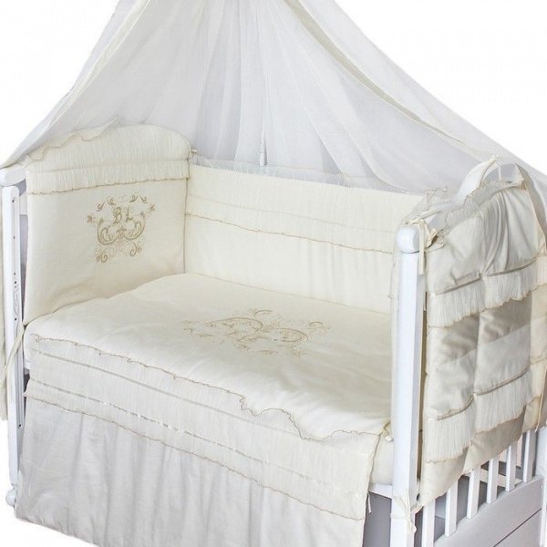 Комплект в кроватку 8 предм. БЭБИ-ЛЮКС