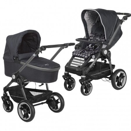 Детская Коляска TEUTONIA BeYou V4 (Elite) на шасси Graphite 2017 2 в 1