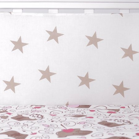 Комплект в кроватку 6 предметов Фантазия