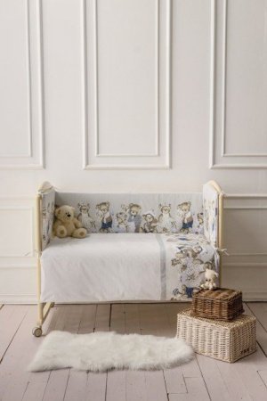 Комплект Lappetti в кроватку 3 предм. "Мишкины игрушки"