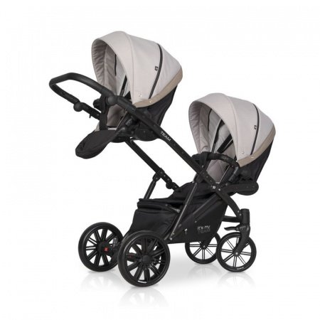 Детская коляска для двойни Riko Team 2 в 1