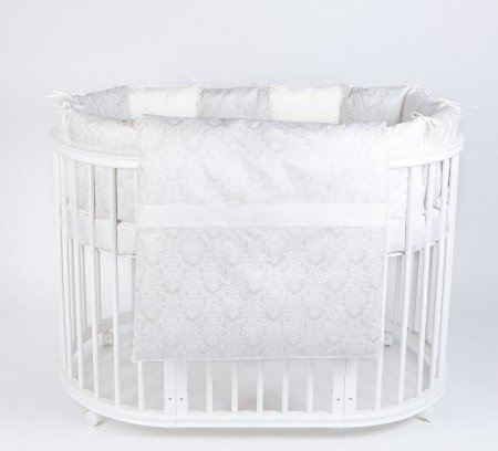 Комплект для круглой (овальной) кроватки Lappetti "Эстель"