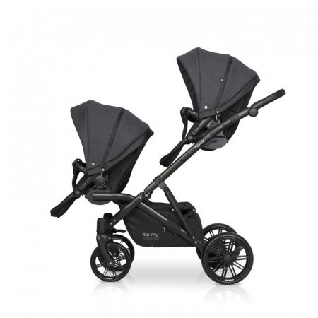 Детская коляска для двойни Riko Team 2 в 1