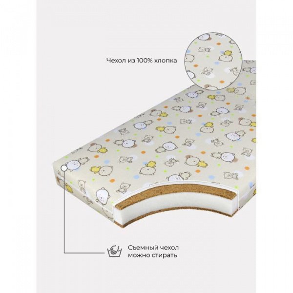 МАТРАС ТОПОТУШКИ ЭКО-ЛАЙН ЭКО-ЛЮКС