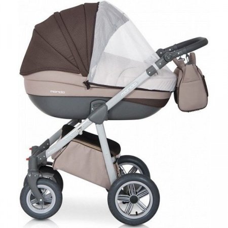 Детская коляска EXPANDER MONDO Grey Line 2 в 1