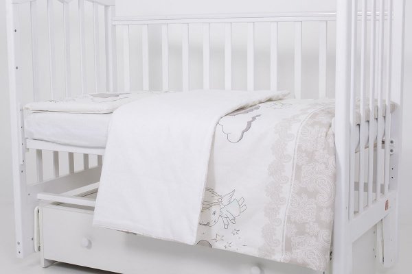 Комплект в кроватку 3 предмета Амурчики