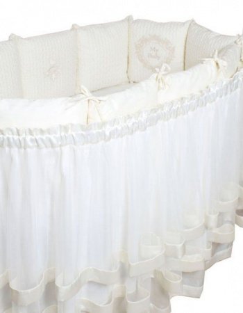 Комплект для круглой (овальной) кроватки Lappetti "Мой малыш"