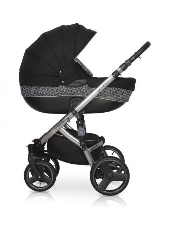 Детская коляска Riko Bruno Silver 3 в 1