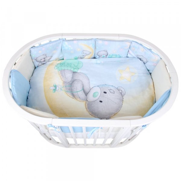 Комплект в кроватку 6 предм. Альма-Няня Мир Детства (подушечки)