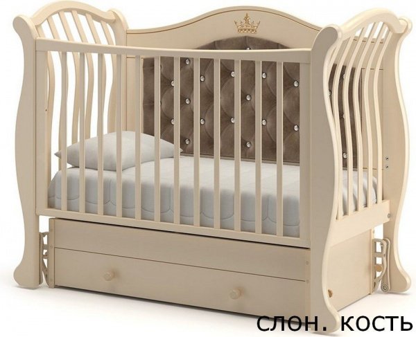 Кровать детская с универсальным маятником Гандылян Габриэлла Люкс Плюс