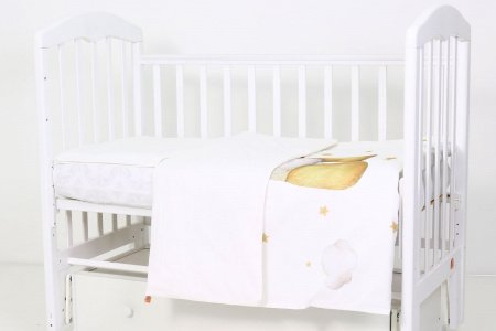 Комплект в кроватку 3 предмета Лучик